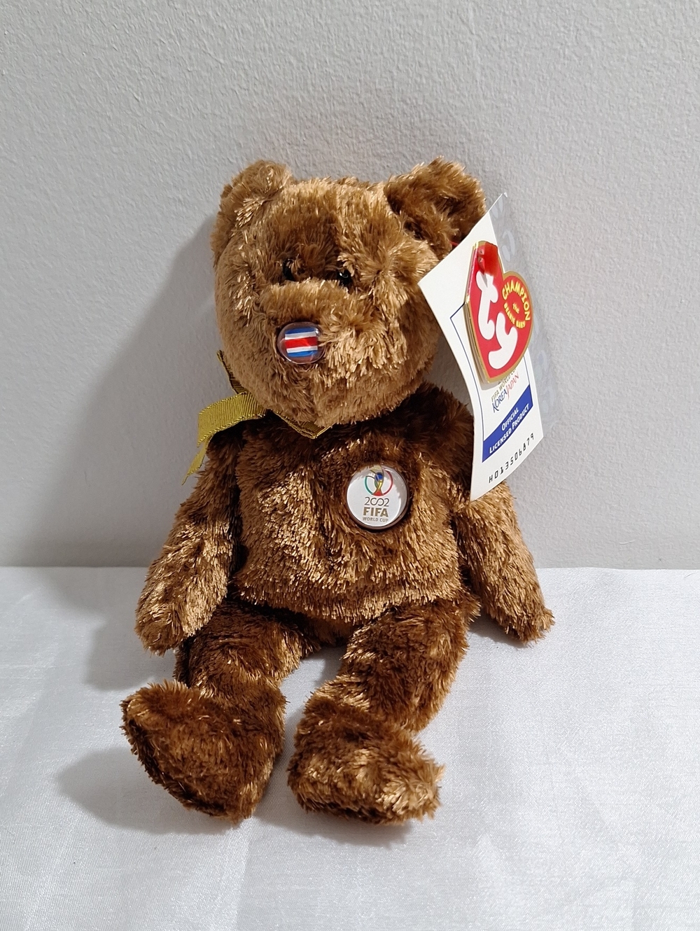 COSTA RICA 2002 FIFA WORLD CUP TY BEAR